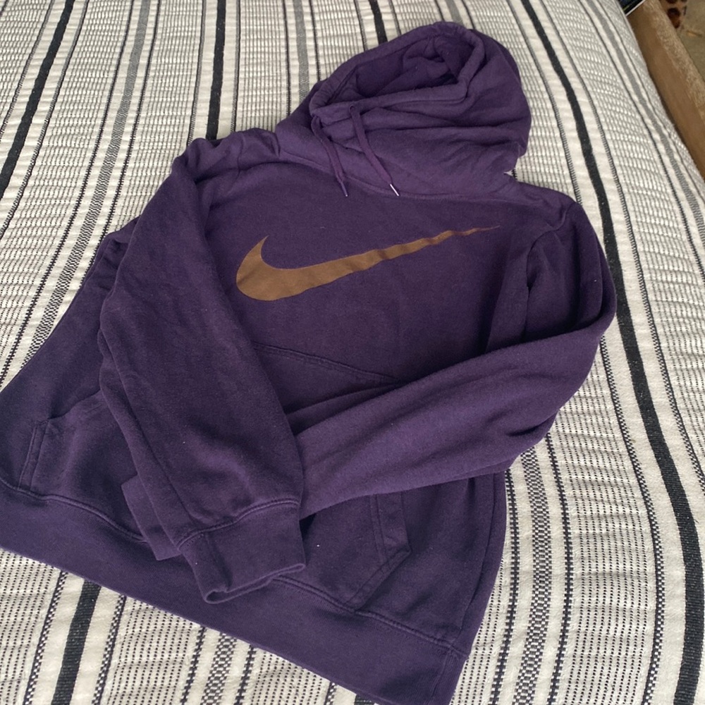 Deep purple Nike hoodie